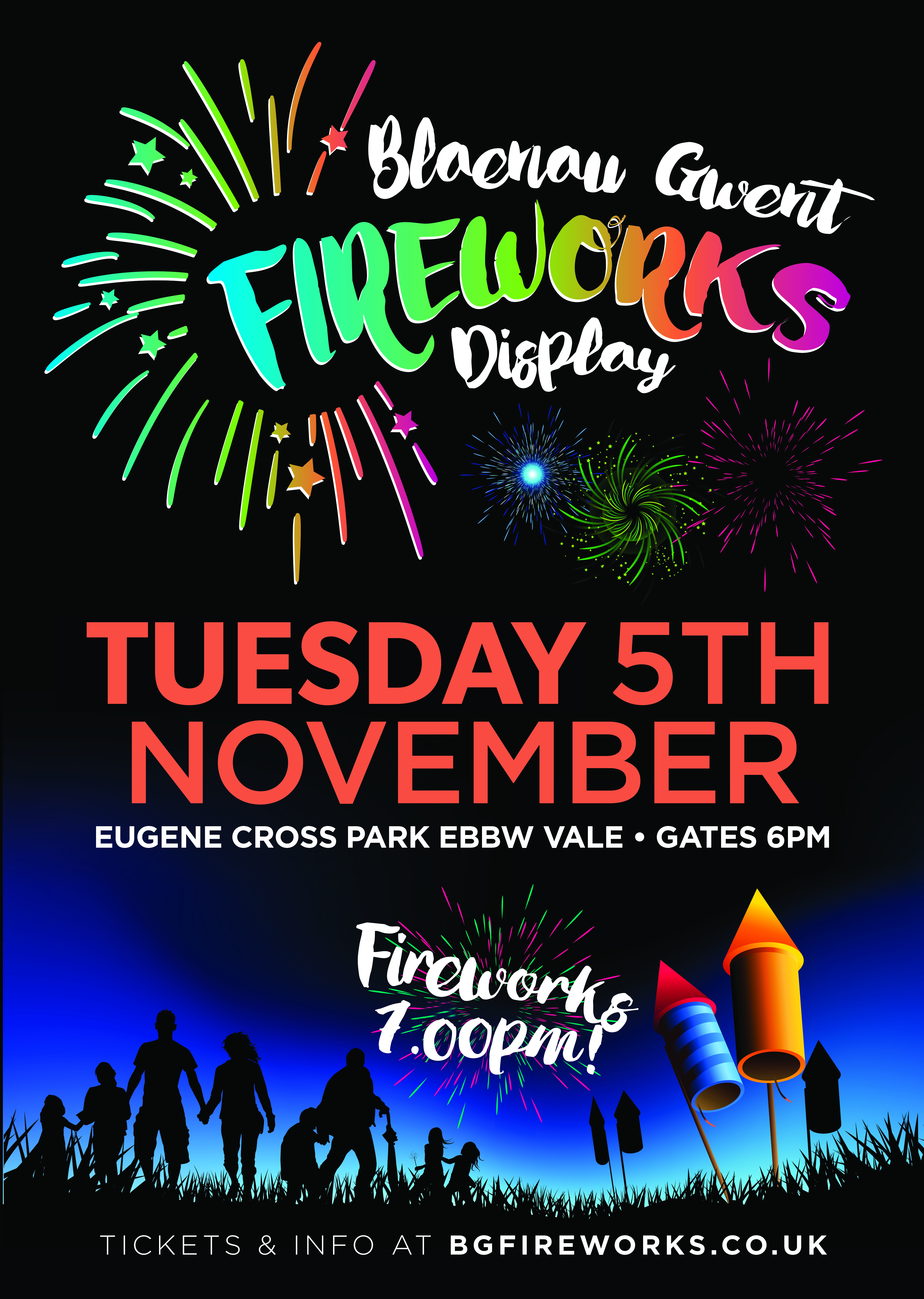 Blaenau Gwent Fireworks 2019 A3 - South Wales Fire and Rescue Service