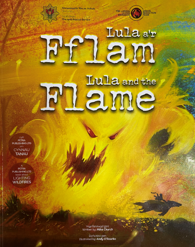 Lula and the flame -book - South Wales Fire and Rescue Service